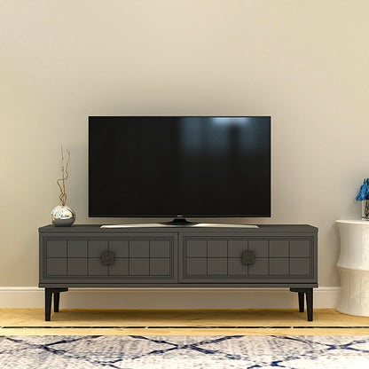 Έπιπλο Τηλεόρασης TV Βάση Σύνθεση Ανθρακί | 555CHM1101