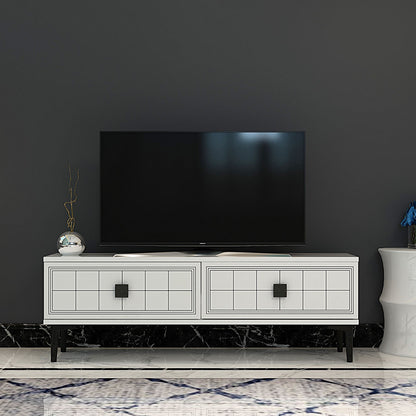 Έπιπλο Τηλεόρασης TV Βάση Σύνθεση Λευκό | 555CHM1102