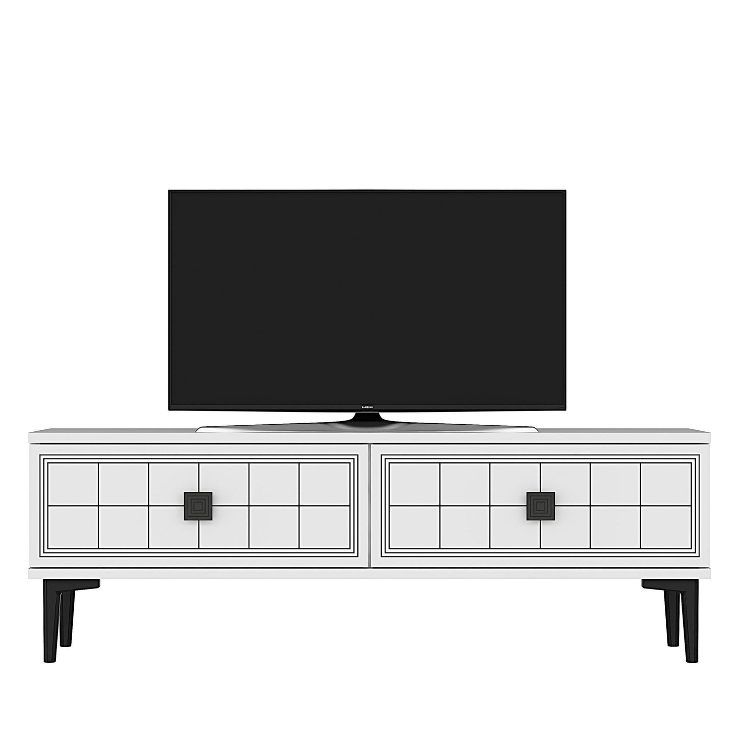 Έπιπλο Τηλεόρασης TV Βάση Σύνθεση Λευκό | 555CHM1102