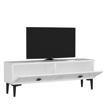 Έπιπλο Τηλεόρασης TV Βάση Σύνθεση Λευκό | 555CHM1102