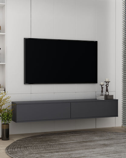 Έπιπλο Τηλεόρασης TV Βάση Σύνθεση Ανθρακί | 555CHM1122