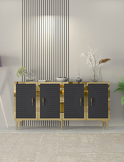 Μπουφές Ανθρακί
Χρυσό 150x32x75cm | 555CHM1315