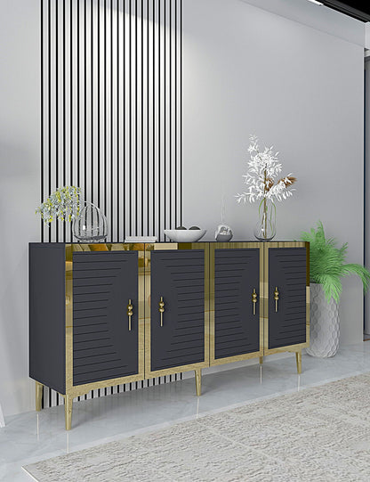 Μπουφές Ανθρακί
Χρυσό 150x32x75cm | 555CHM1315