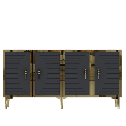 Μπουφές Ανθρακί
Χρυσό 150x32x75cm | 555CHM1315