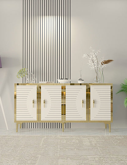 Μπουφές Λευκό
Χρυσό 150x32x75cm | 555CHM1316