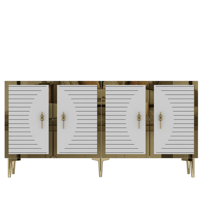 Μπουφές Λευκό
Χρυσό 150x32x75cm | 555CHM1316