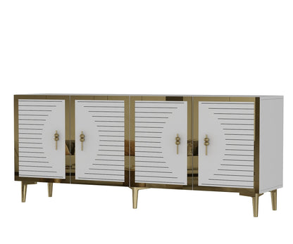 Μπουφές Λευκό
Χρυσό 180x32x75cm | 555CHM1319