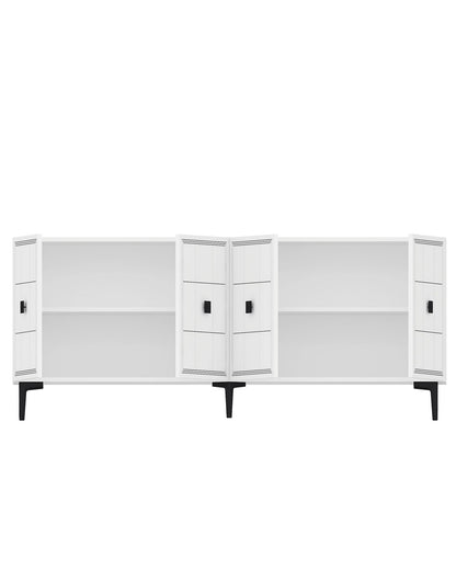 Μπουφές Λευκό 150x32x75cm | 555CHM1322
