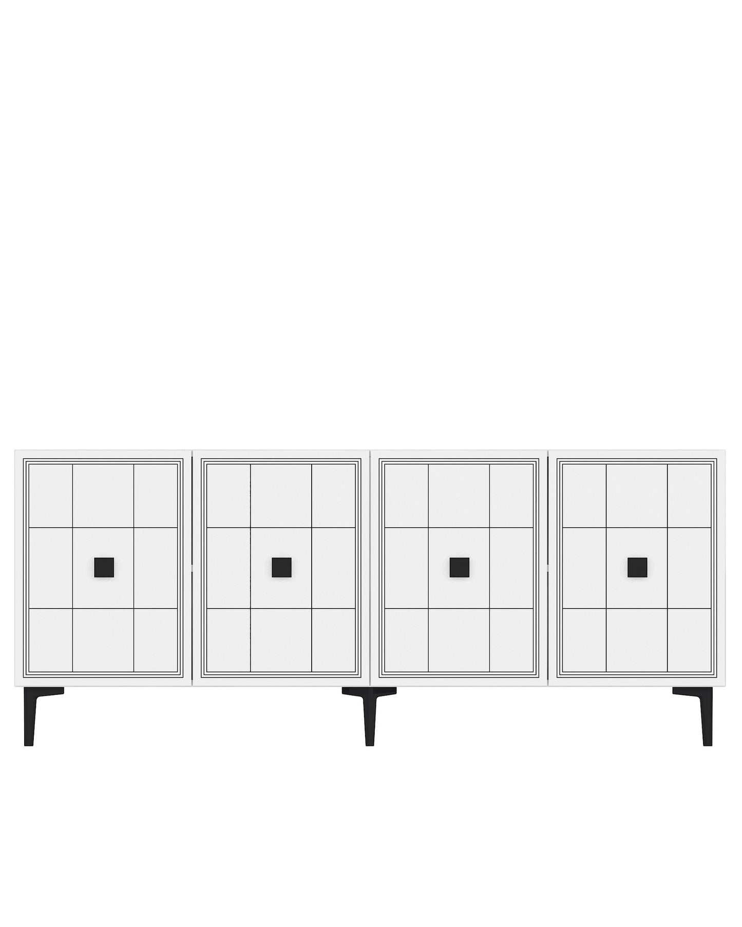 Μπουφές Sapphire Δρυς
Λευκό 150x32x75cm | 555CHM1323