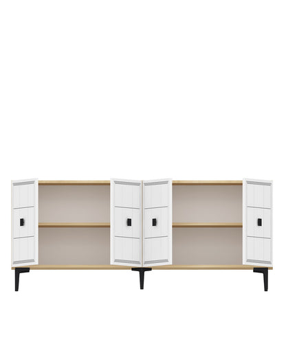 Μπουφές Sapphire Δρυς
Λευκό 150x32x75cm | 555CHM1323