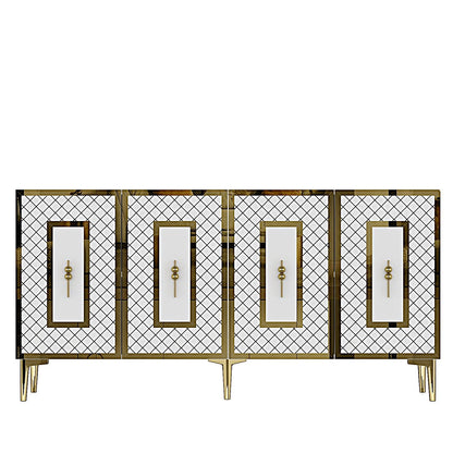 Μπουφές Λευκό
Χρυσό 150x32x75cm | 555CHM1325