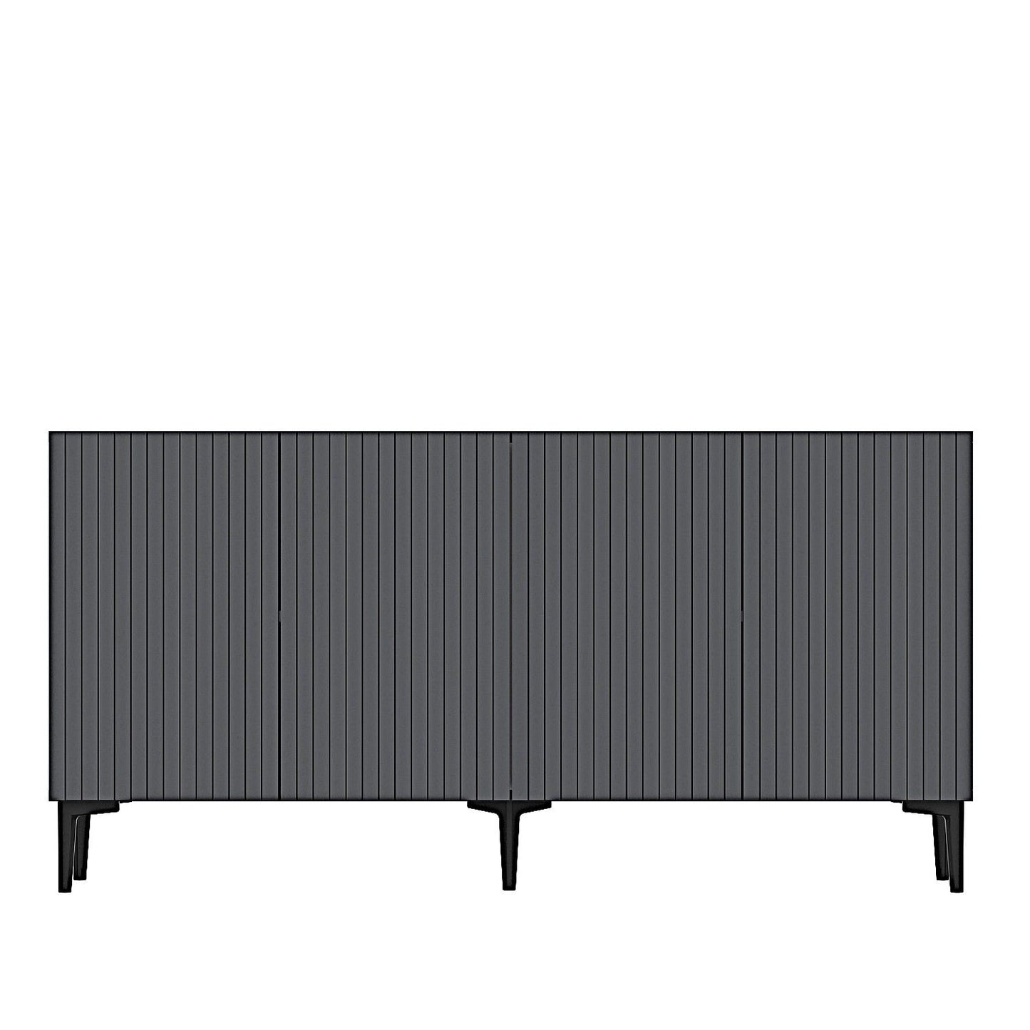 Μπουφές Ανθρακί 150x32x75cm | 555CHM1333