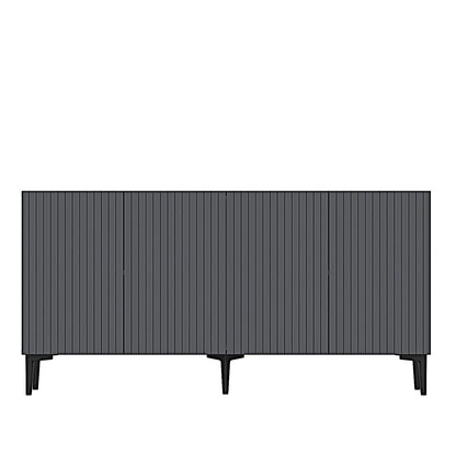 Μπουφές Ανθρακί 150x32x75cm | 555CHM1333