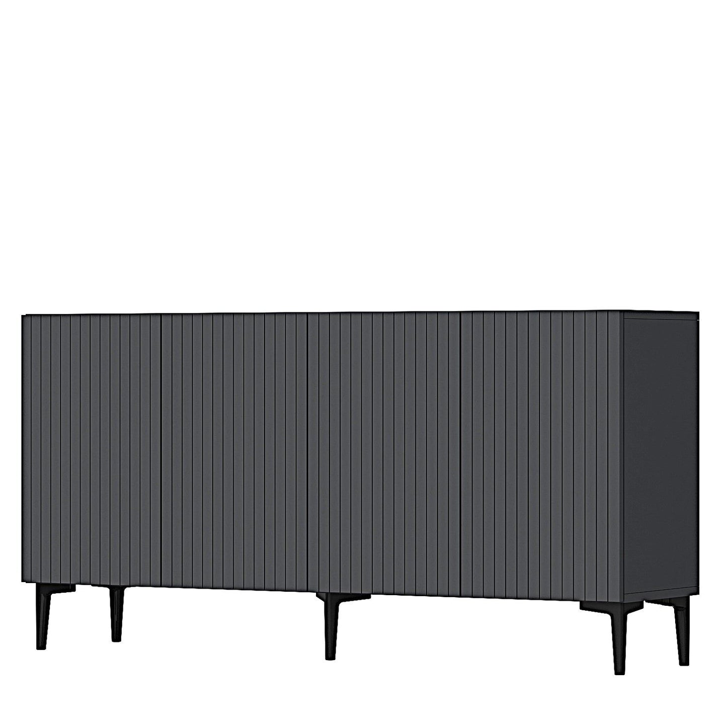 Μπουφές Ανθρακί 150x32x75cm | 555CHM1333