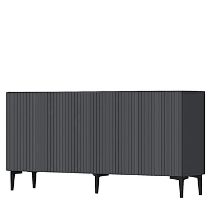 Μπουφές Ανθρακί 150x32x75cm | 555CHM1333