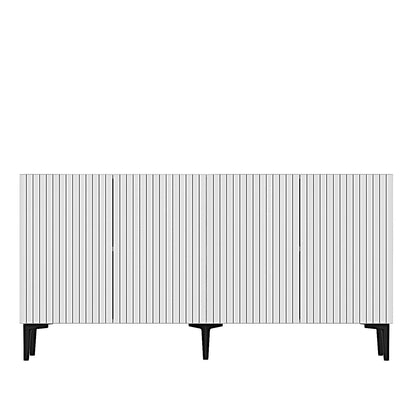 Μπουφές Λευκό 150x32x75cm | 555CHM1334