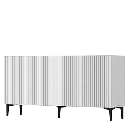 Μπουφές Λευκό 150x32x75cm | 555CHM1334