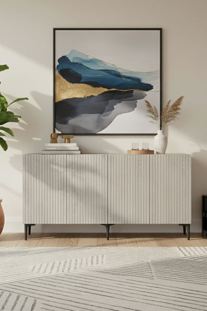 Μπουφές Λευκό
Τραβερτίνη 150x32x75cm | 555CHM1335