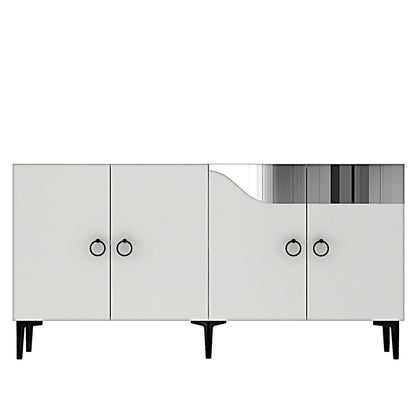 Μπουφές Λευκό
Ασημί 150x32x75cm | 555CHM1339