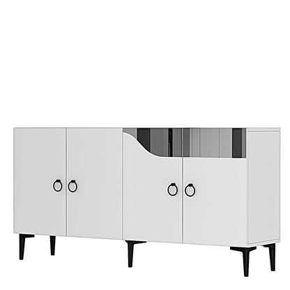 Μπουφές Λευκό
Ασημί 150x32x75cm | 555CHM1339