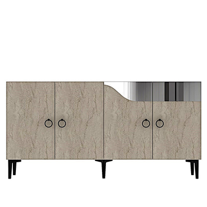 Μπουφές Λευκό
Τραβερτίνη
Ασημί 150x32x75cm | 555CHM1341