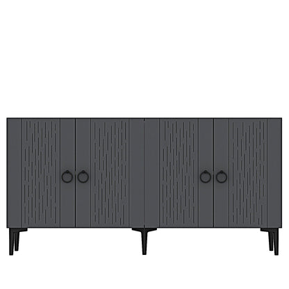 Μπουφές Ανθρακί 150x32x75cm | 555CHM1342