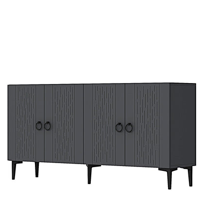 Μπουφές Ανθρακί 150x32x75cm | 555CHM1342