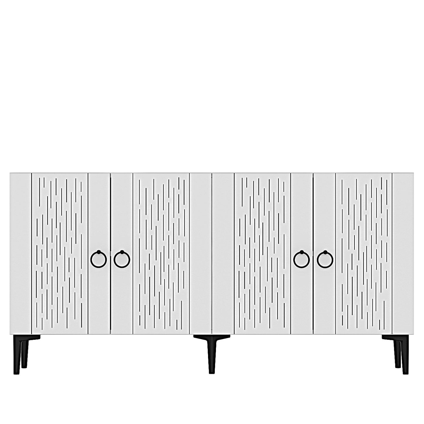 Μπουφές Λευκό 150x32x75cm | 555CHM1343