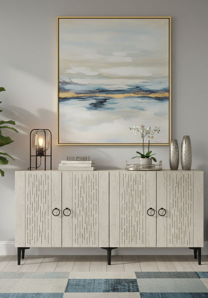 Μπουφές Λευκό
Τραβερτίνη 150x32x75cm | 555CHM1344