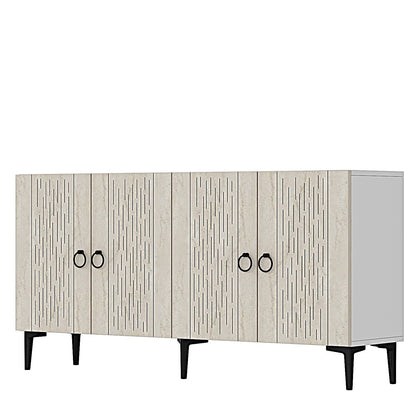 Μπουφές Λευκό
Τραβερτίνη 150x32x75cm | 555CHM1344