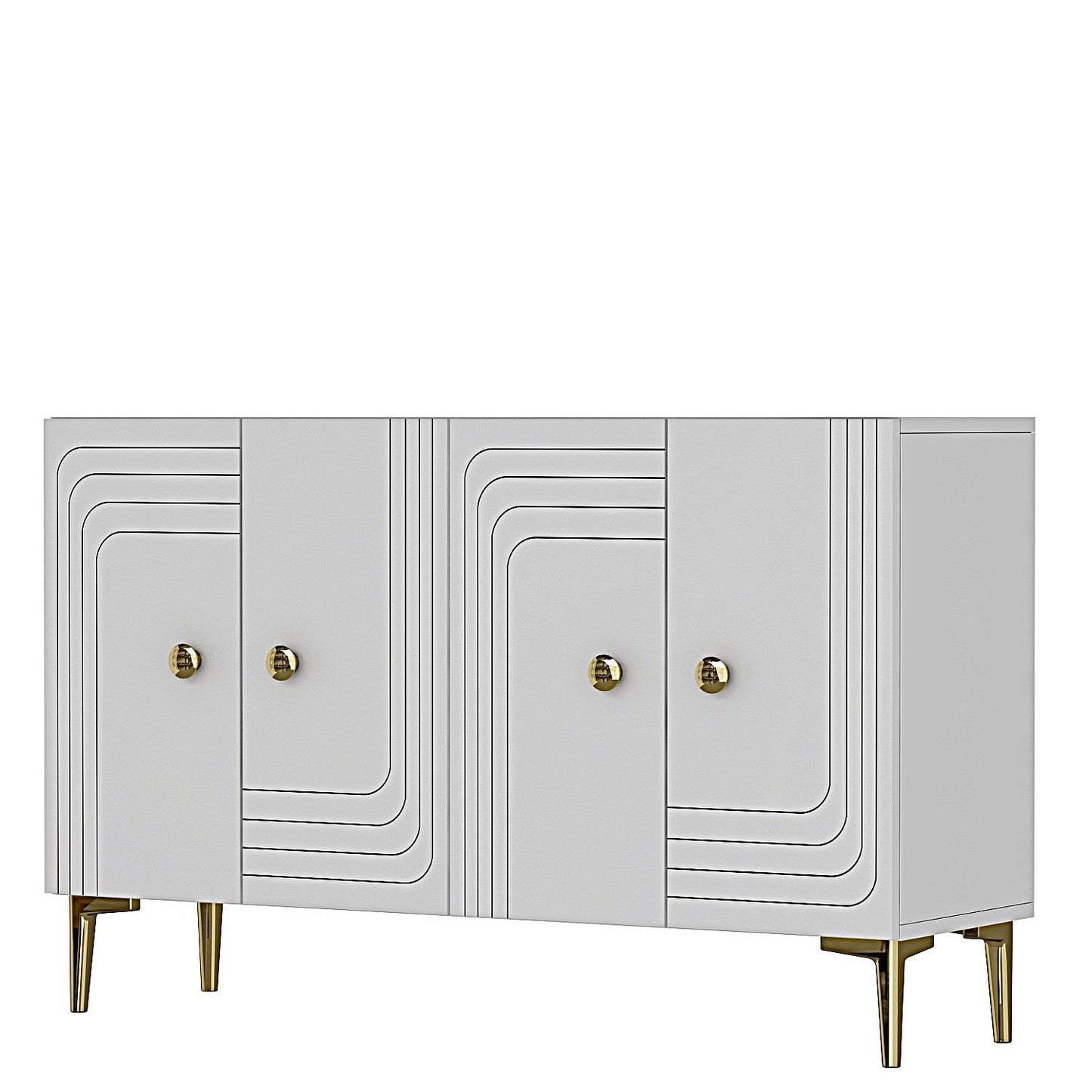 Μπουφές Λευκό
Χρυσό 120x32x75cm | 555CHM1358