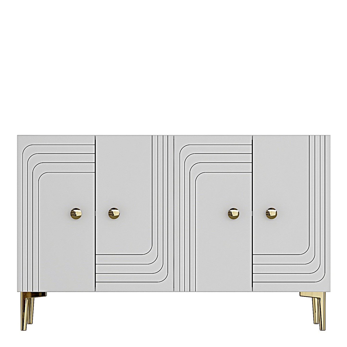 Μπουφές Λευκό
Χρυσό 120x32x75cm | 555CHM1358