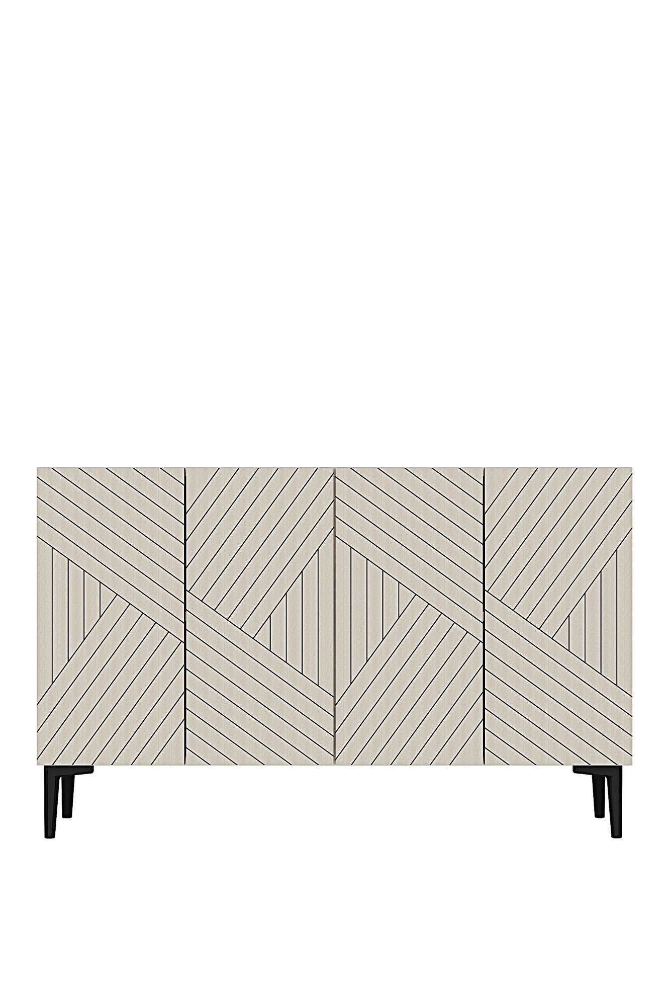 Μπουφές Λευκό
Τραβερτίνη 120x32x75cm | 555CHM1362