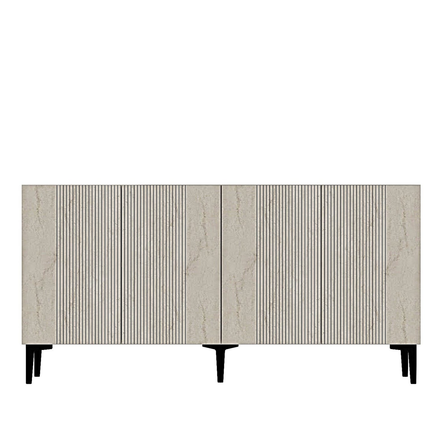 Μπουφές Λευκό
Τραβερτίνη 150x32x75cm | 555CHM1365