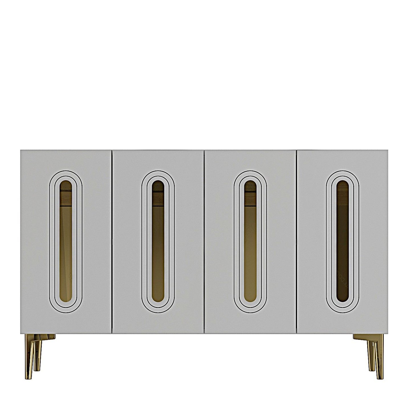 Μπουφές Λευκό
Χρυσό 120x32x75cm | 555CHM1370