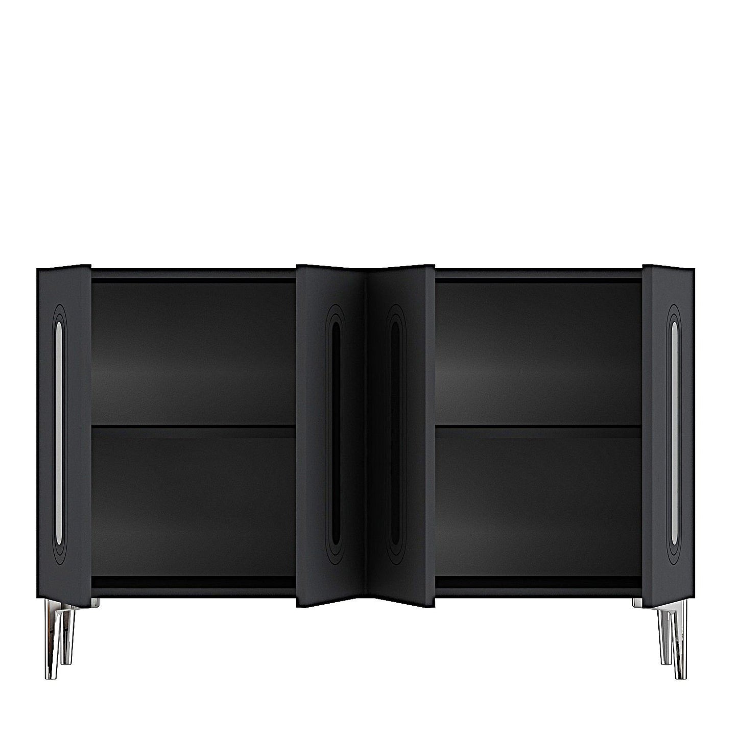 Μπουφές Ανθρακί
Ασημί 120x32x75cm | 555CHM1372