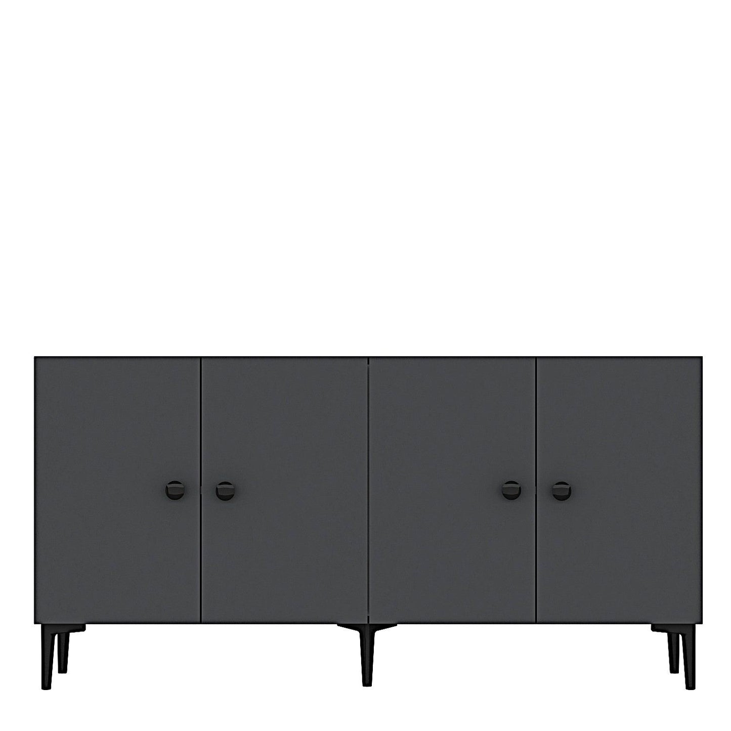 Μπουφές Ανθρακί 150x32x75cm | 555CHM1384