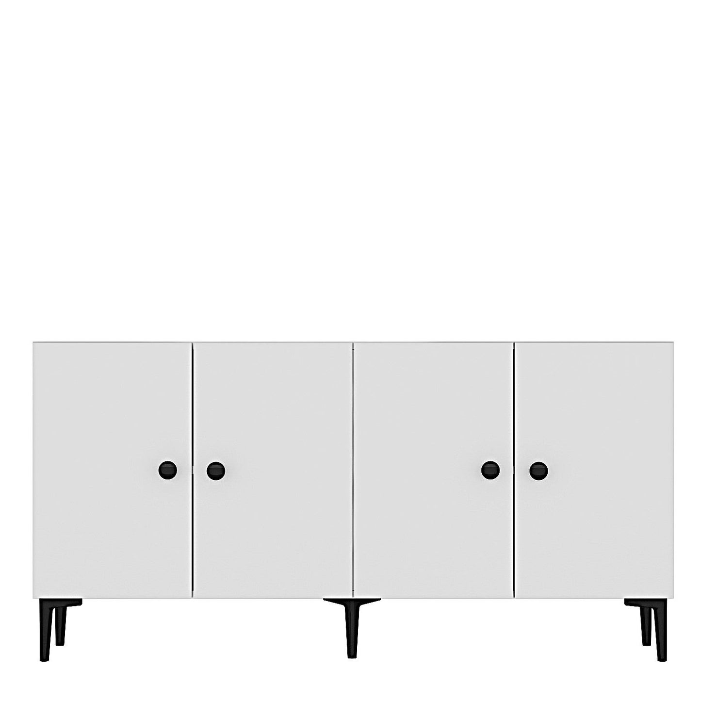 Μπουφές Λευκό 150x32x75cm | 555CHM1385
