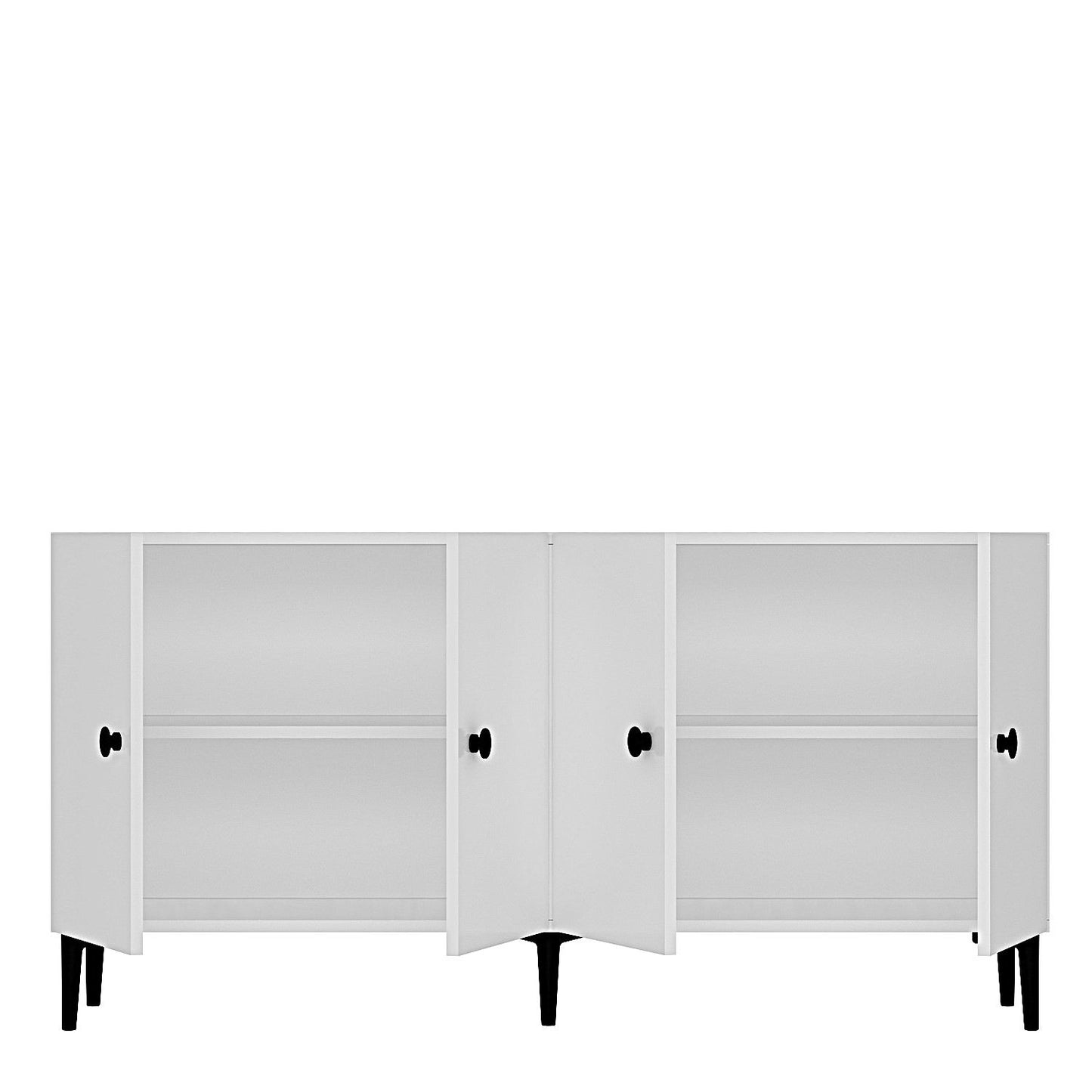 Μπουφές Λευκό 150x32x75cm | 555CHM1385