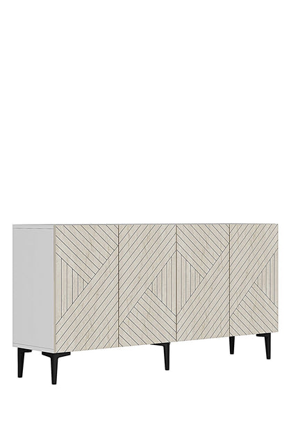 Μπουφές Λευκό
Τραβερτίνη 150x32x75cm | 555CHM1401