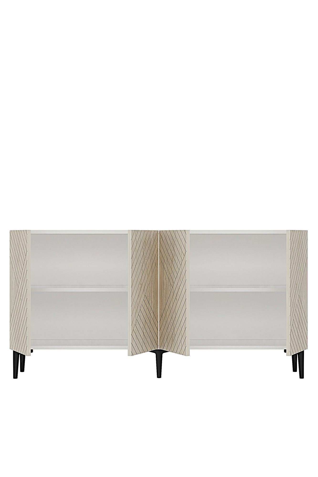 Μπουφές Λευκό
Τραβερτίνη 150x32x75cm | 555CHM1401