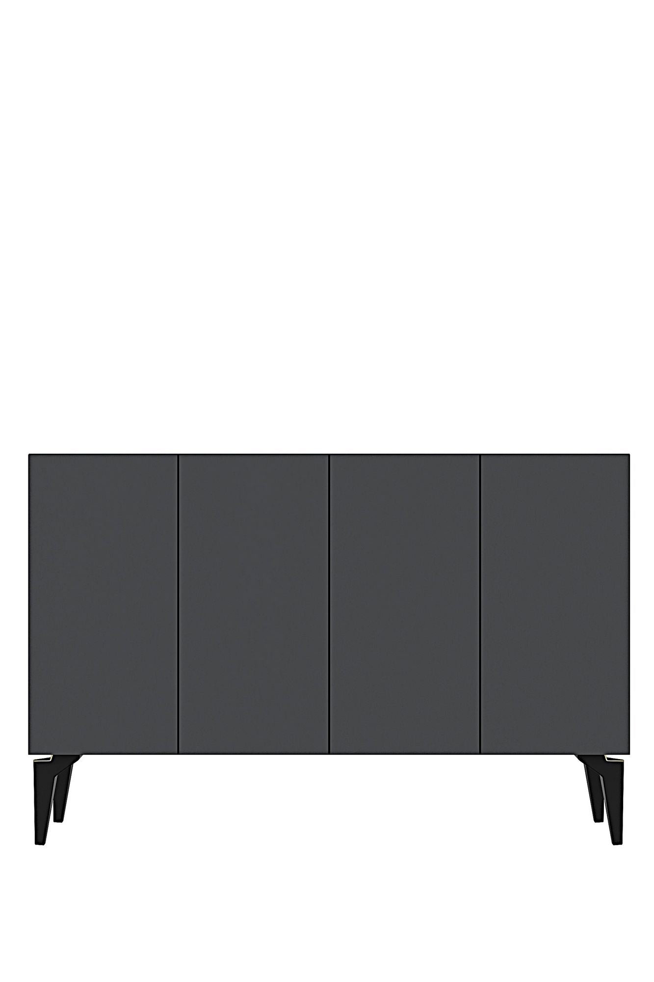 Μπουφές Ανθρακί 120x32x79cm | 555CHM1402