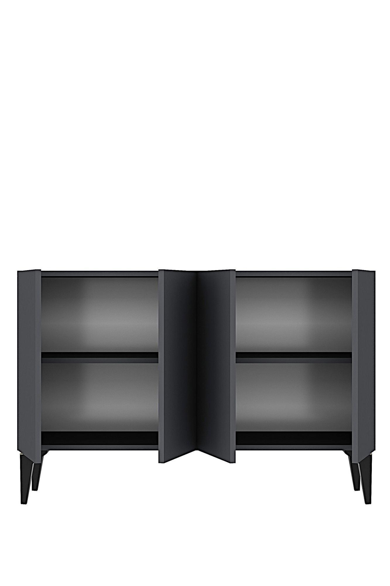 Μπουφές Ανθρακί 120x32x79cm | 555CHM1402