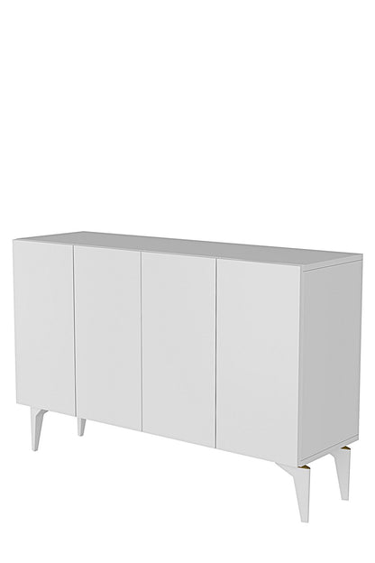 Μπουφές Λευκό 120x32x79cm | 555CHM1403