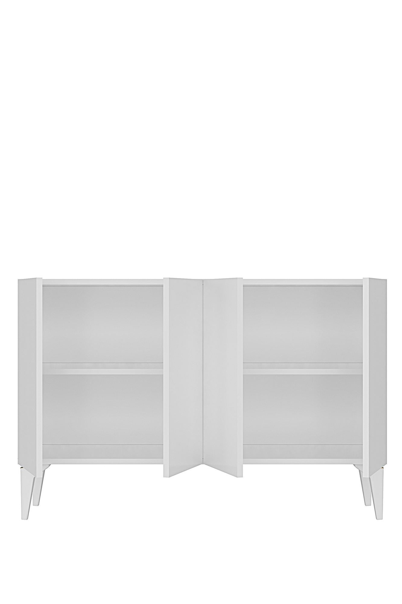 Μπουφές Λευκό 120x32x79cm | 555CHM1403