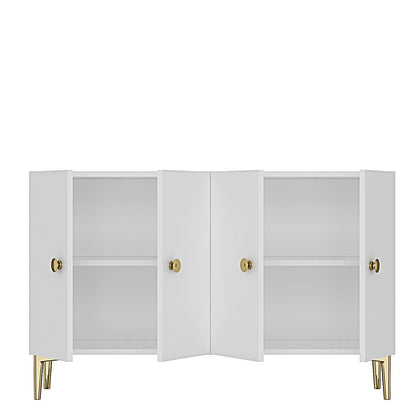 Μπουφές Λευκό 120x32x75cm | 555CHM1406