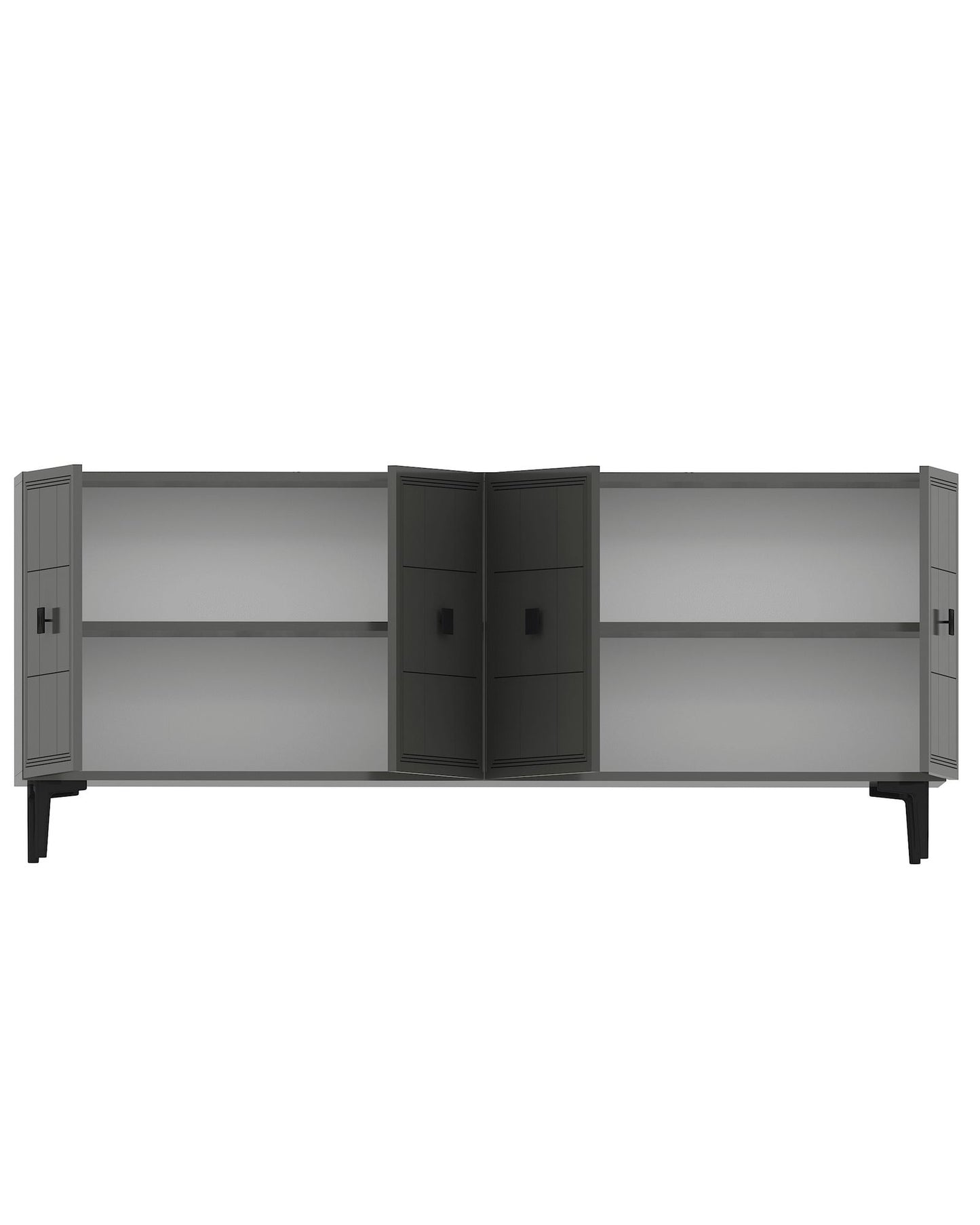 Μπουφές Ανθρακί 120x32x75cm | 555CHM1408