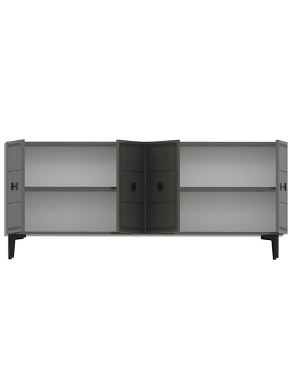 Μπουφές Ανθρακί 120x32x75cm | 555CHM1408