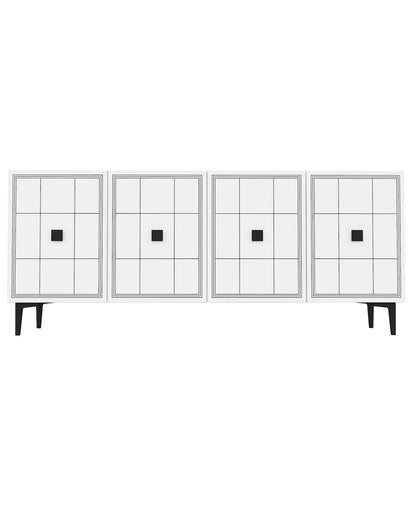 Μπουφές Λευκό 120x32x75cm | 555CHM1409