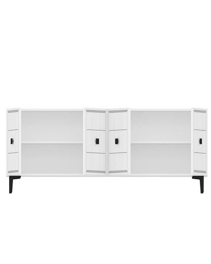 Μπουφές Λευκό 120x32x75cm | 555CHM1409